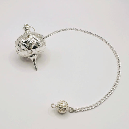 Ball Metal Pendulum Silver