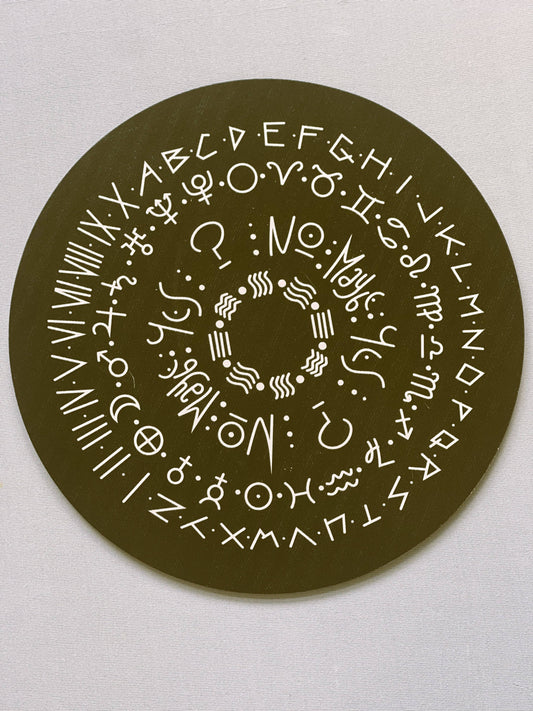 Pendulum Board (Metallic Bronze Antique Spiritual Mental)