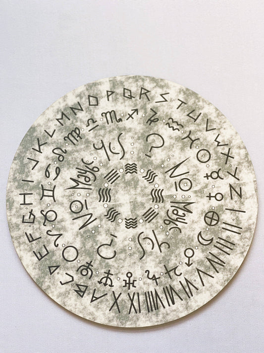 Pendulum Board (Metallic Bronze Accent Symbols Printed)