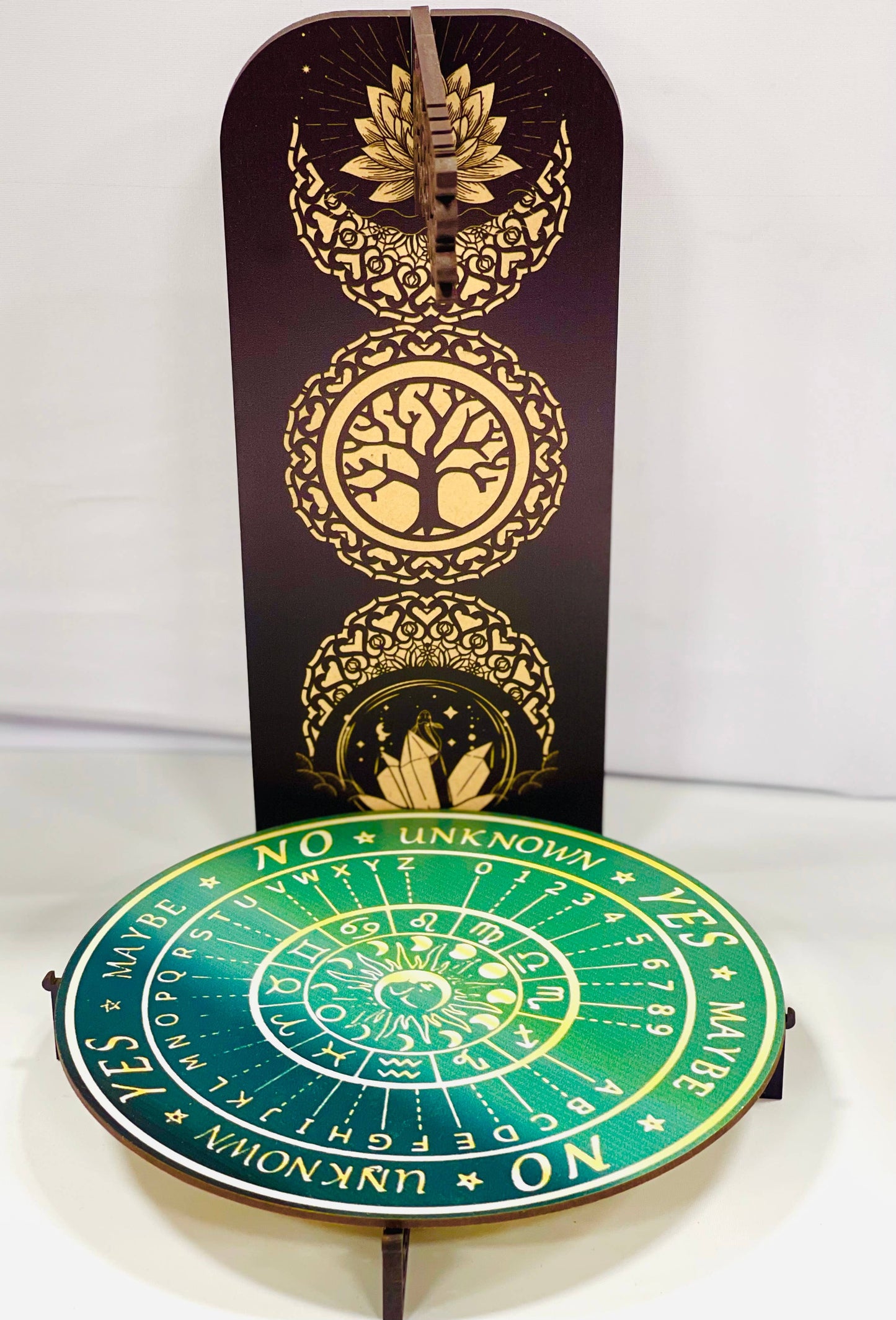 Pendulum Holder Tree of Life with Moon
