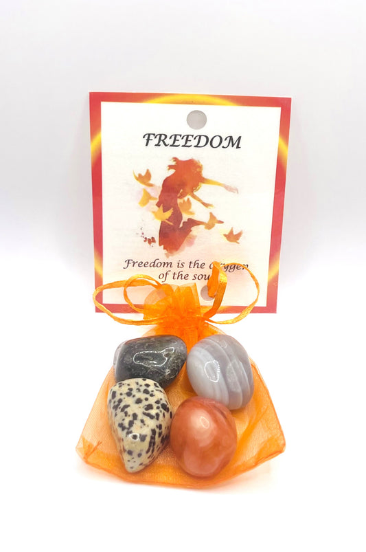 Freedom -  Crystal Healing Bag