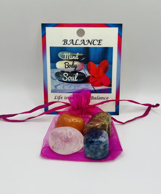 Balance -  Crystal Healing Bag