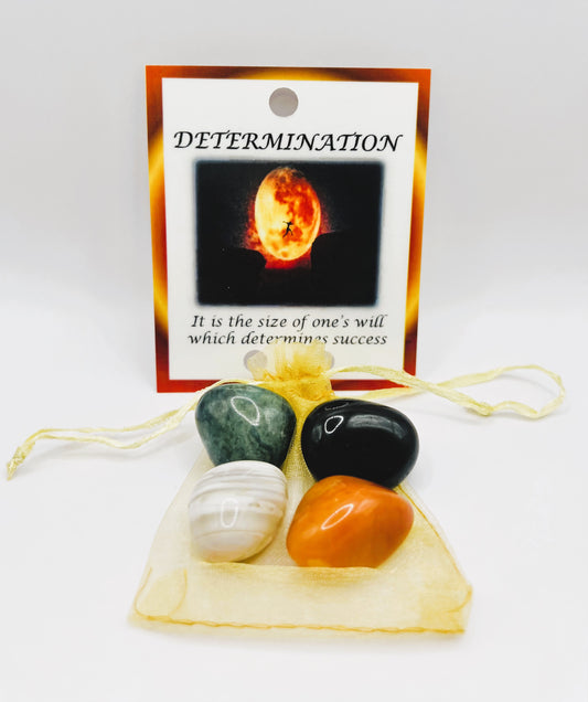 Determination -  Crystal Healing Bag