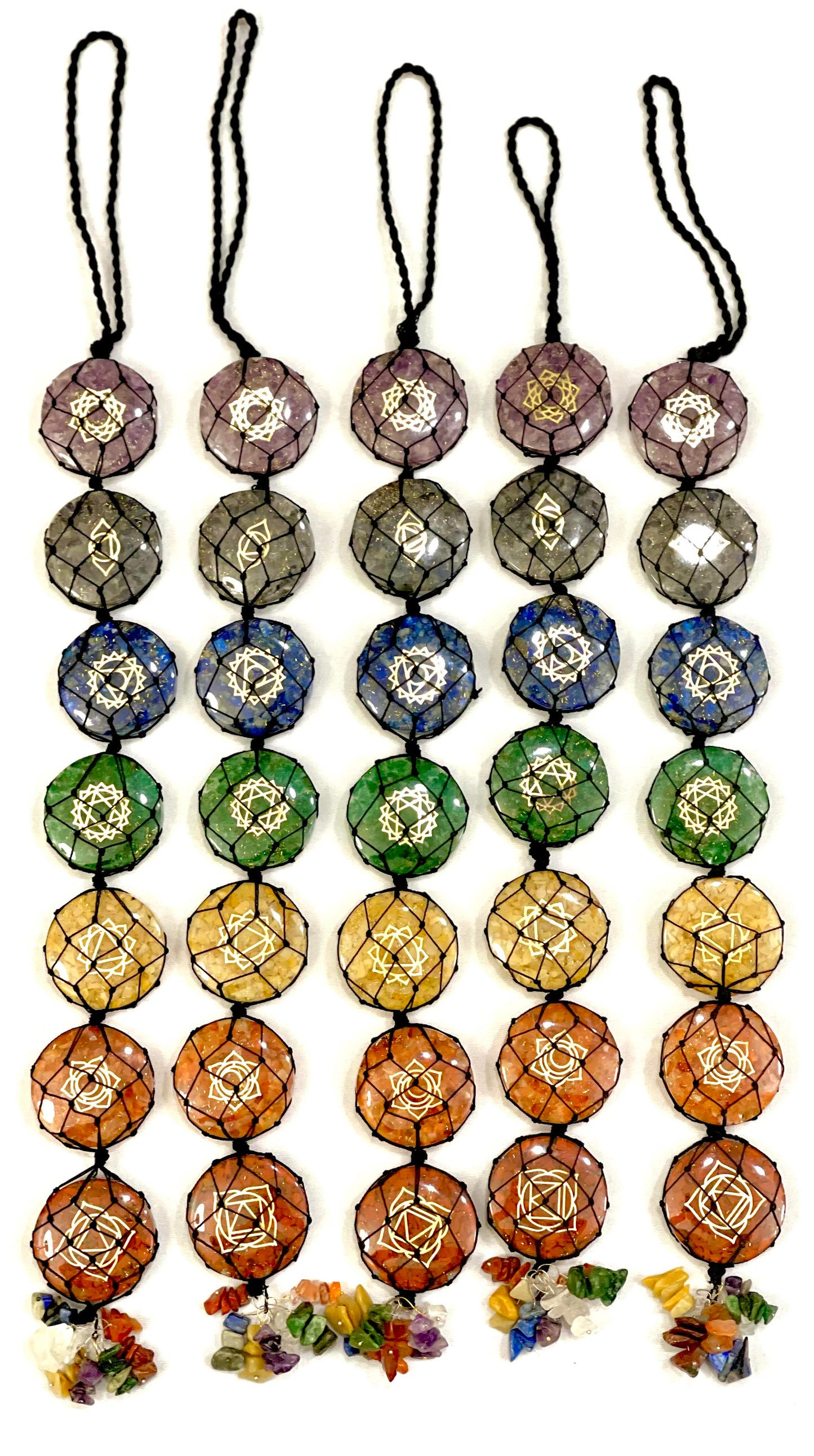 Chakra Orgonite Hanging