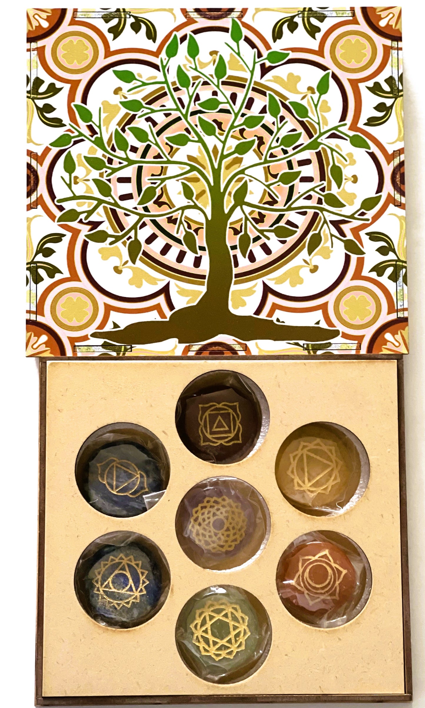 Chakra Tree of Life Green Box