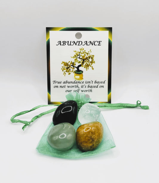 Abundance - Crystal Healing Bag