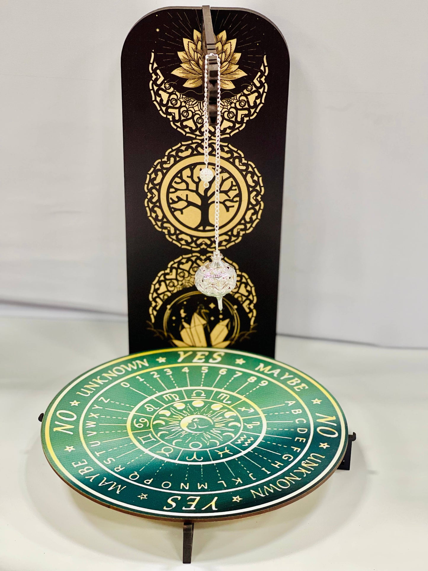 Pendulum Holder Tree of Life with Moon