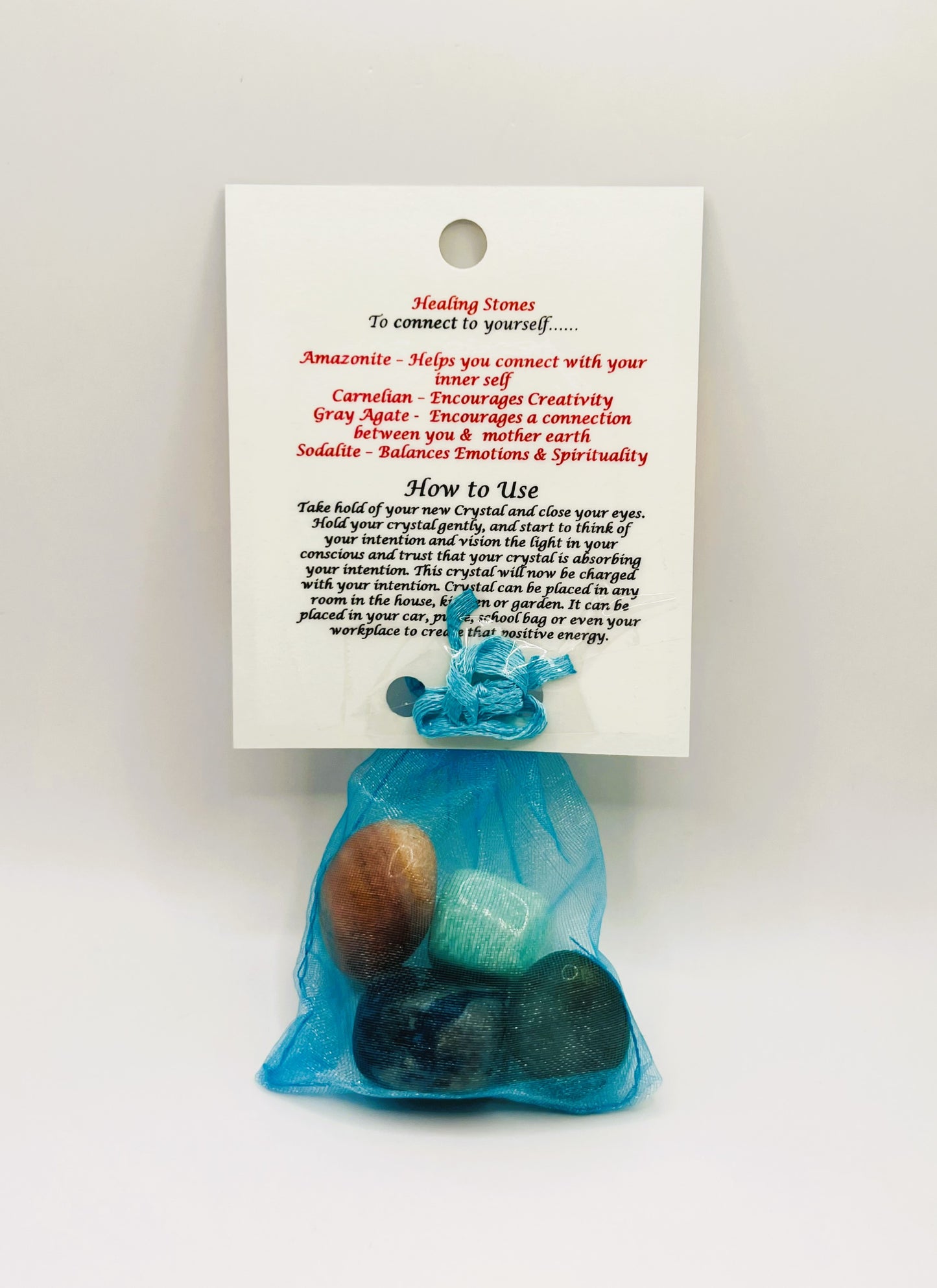 Connect -  Crystal Healing Bag