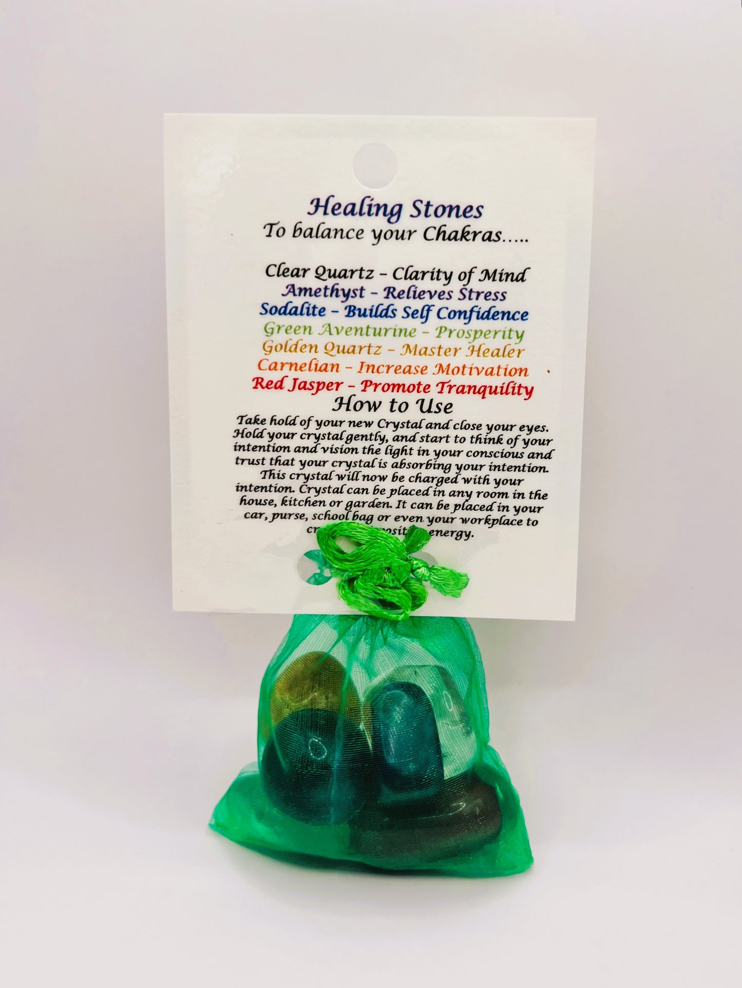 Chakra - Crystal Healing Bag