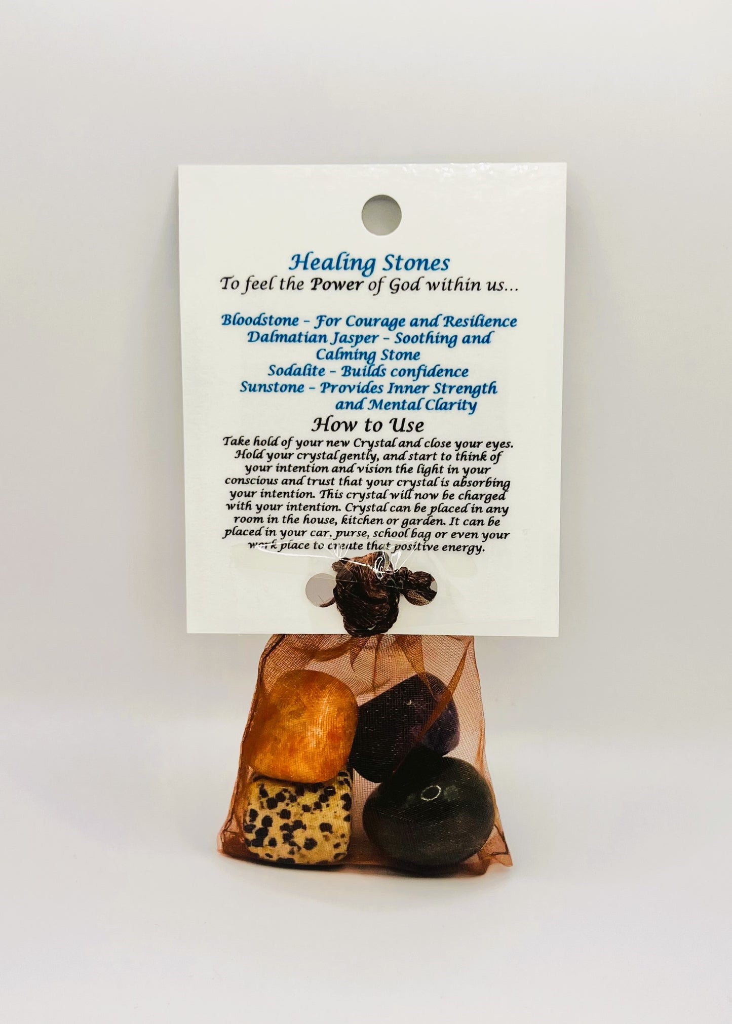 Power - Crystal Healing Bag