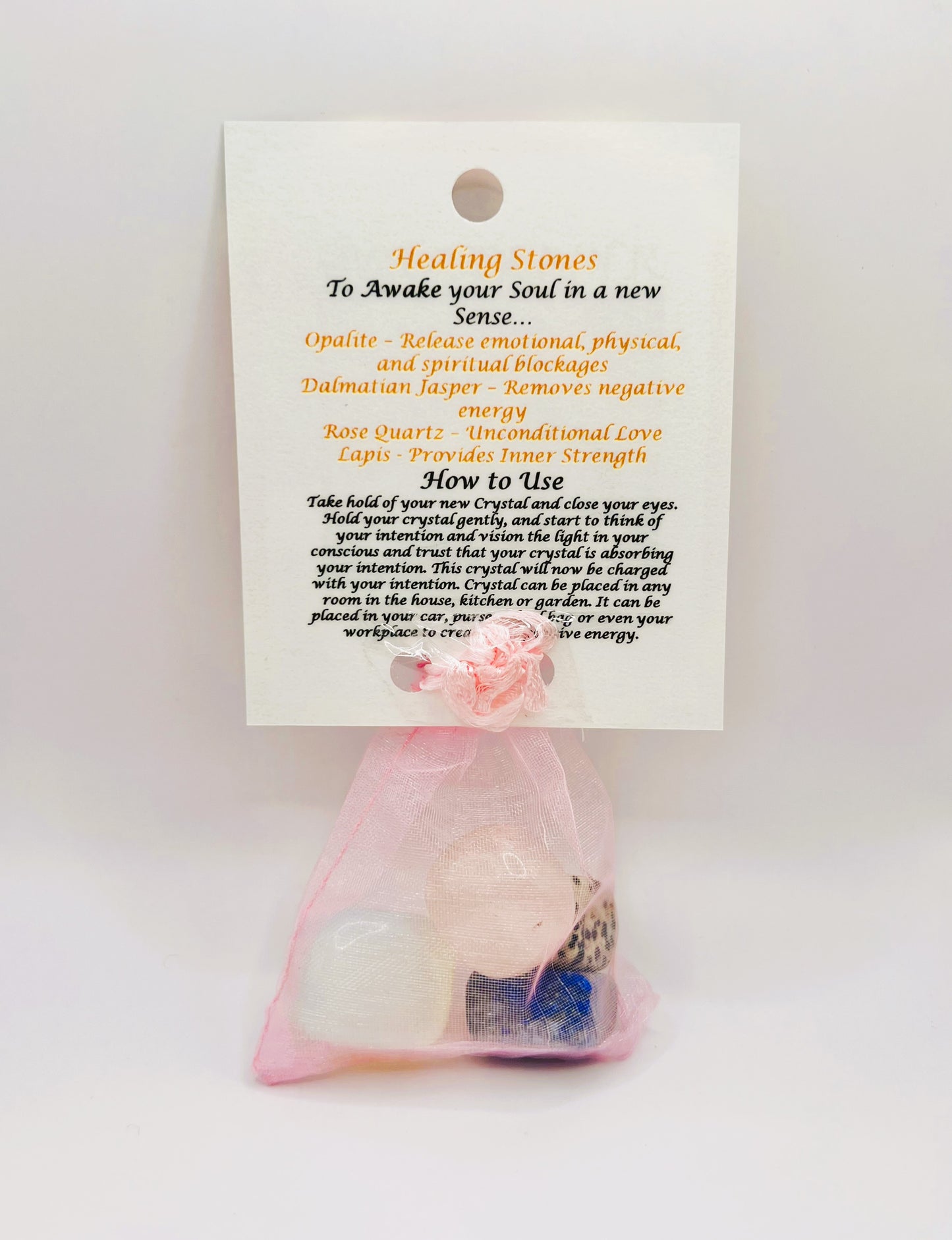 Awakening - Crystal Healing Bag