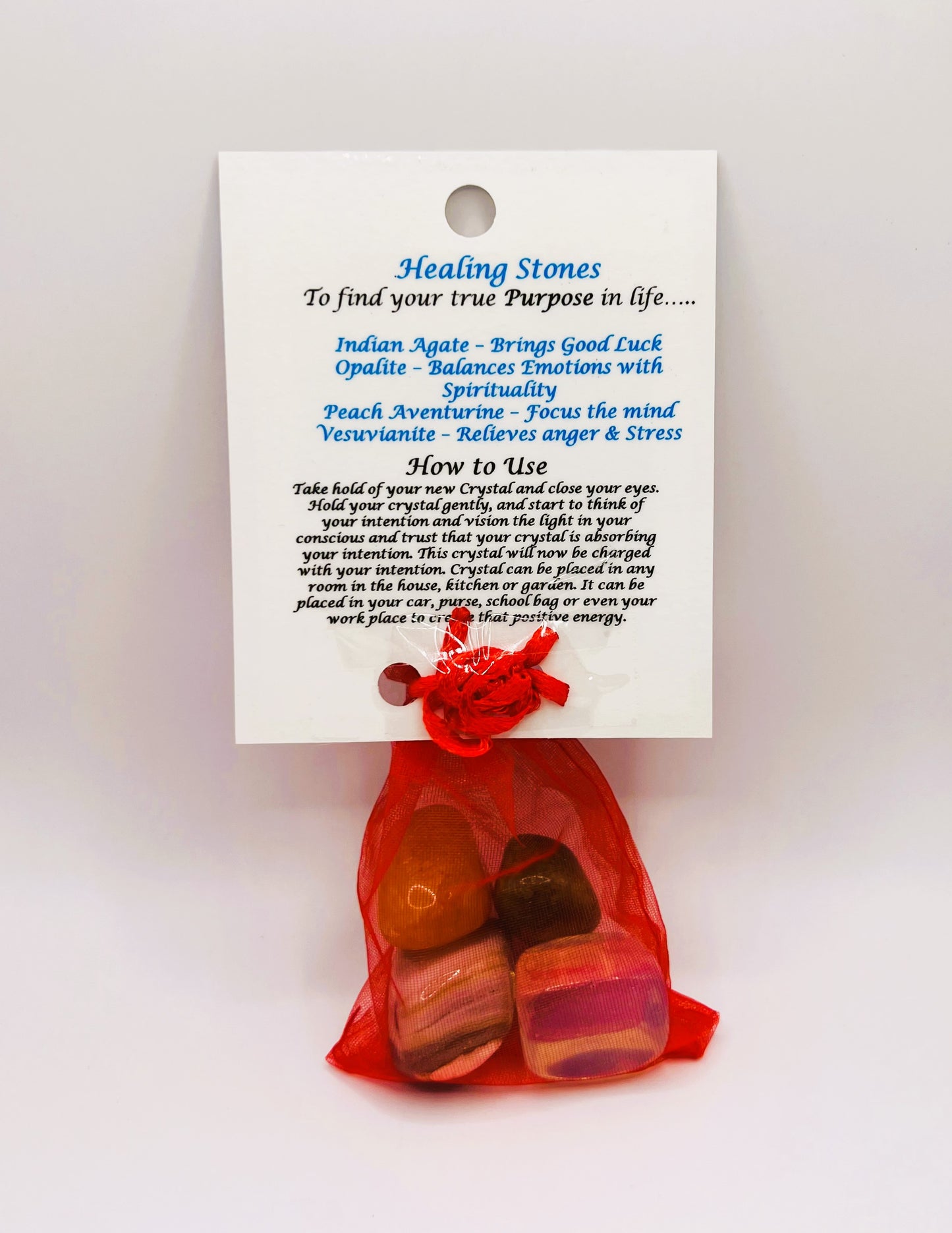 Purpose - Crystal Healing Bag