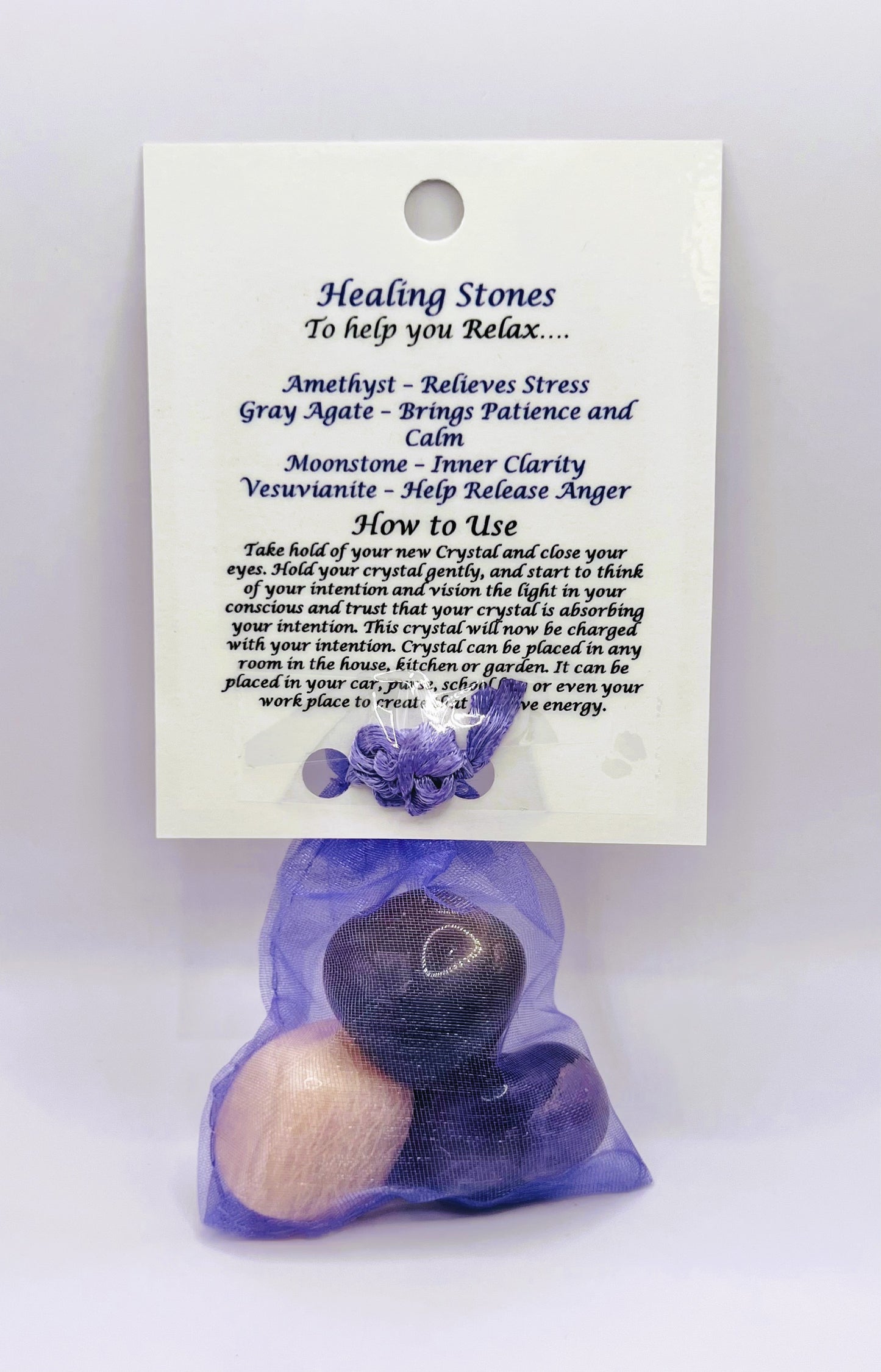 Relaxation - Crystal Healing Bag