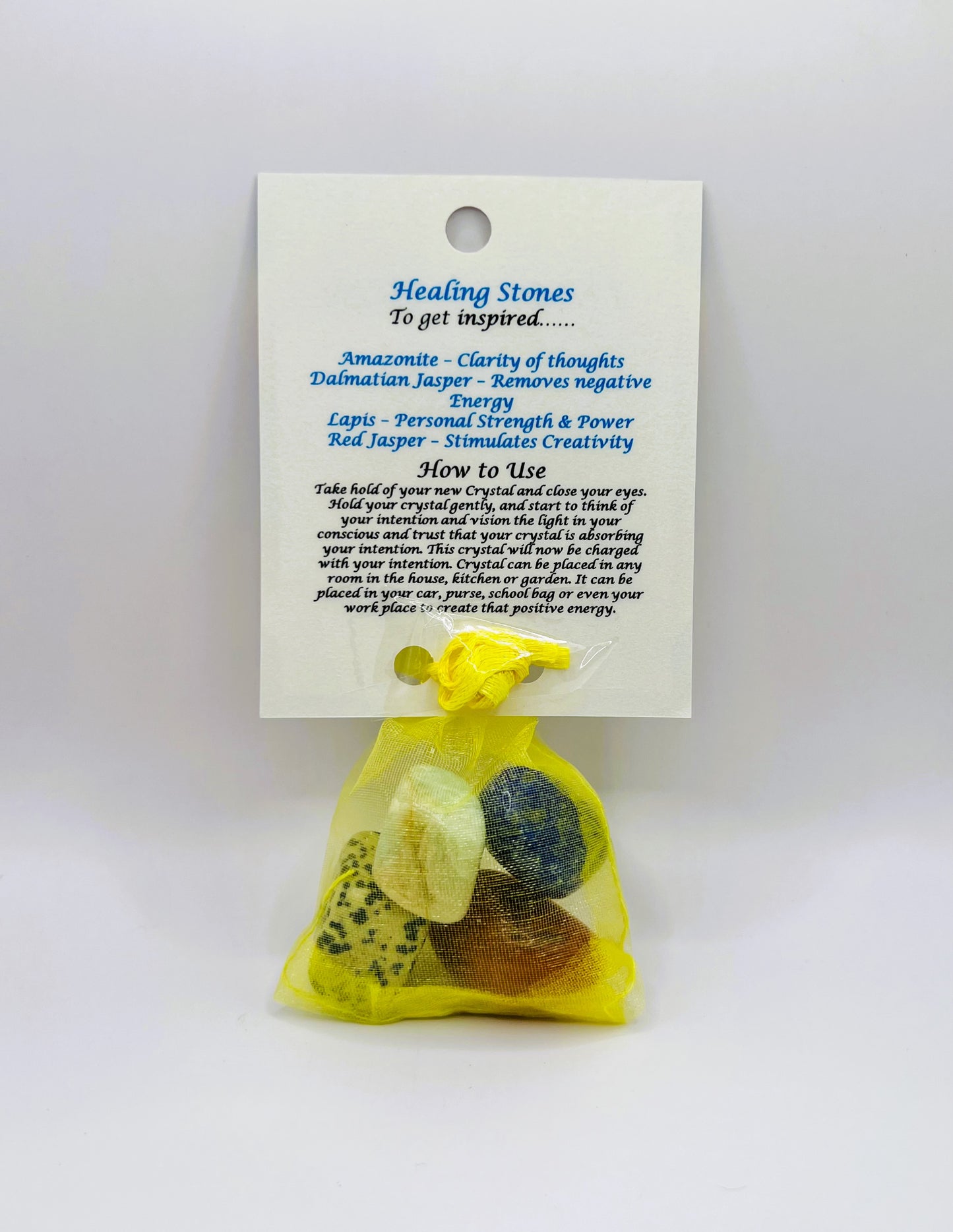 Crystal Healing Bag - Inspiration