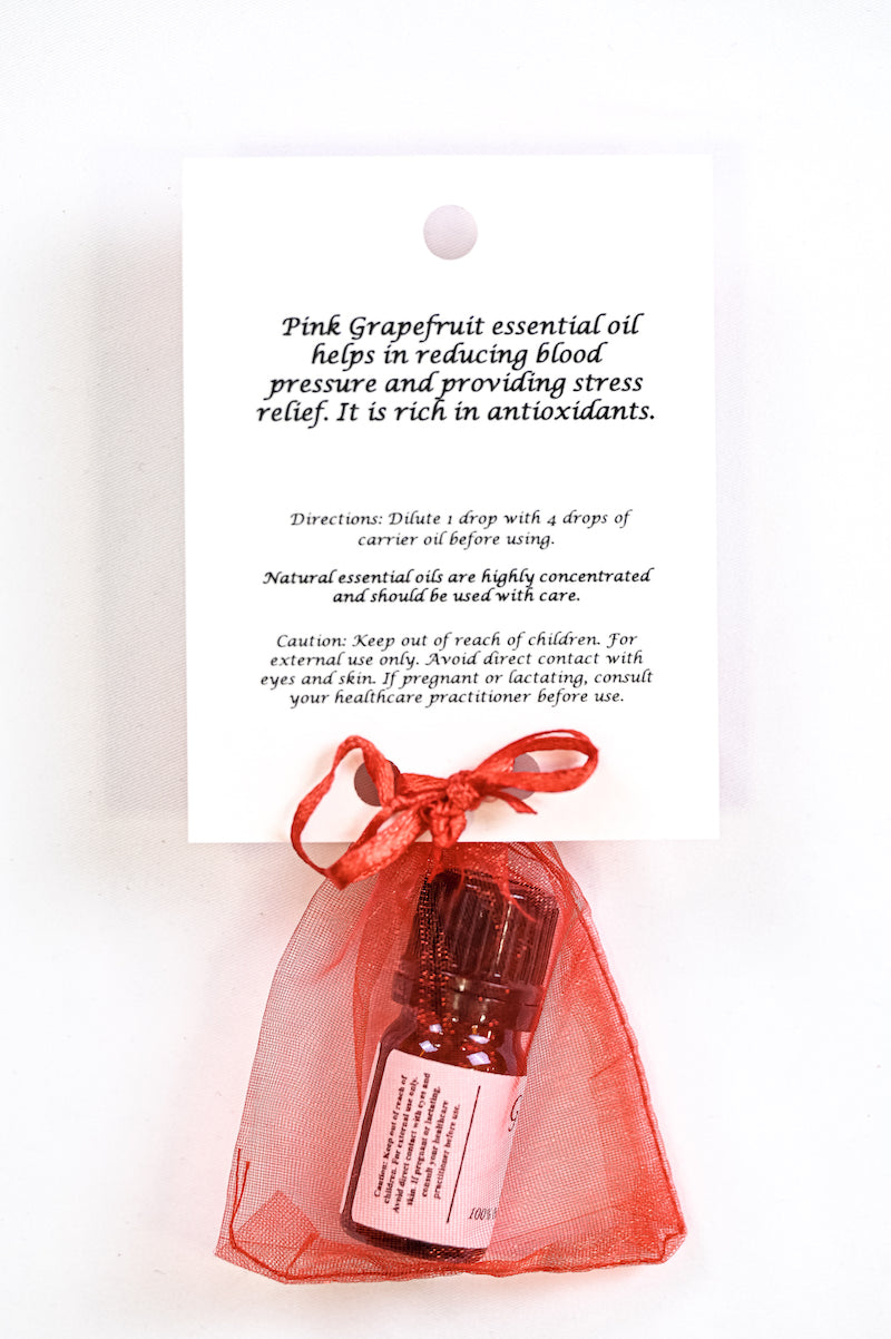 Grapefruit Essential Oil with Beautiful Diffuser Flower 5ml