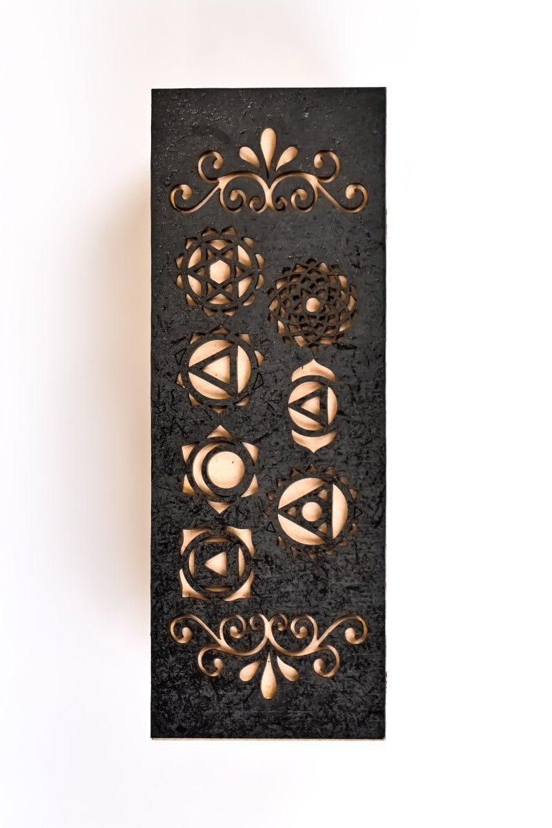 Chakra Symbol Engraved Box