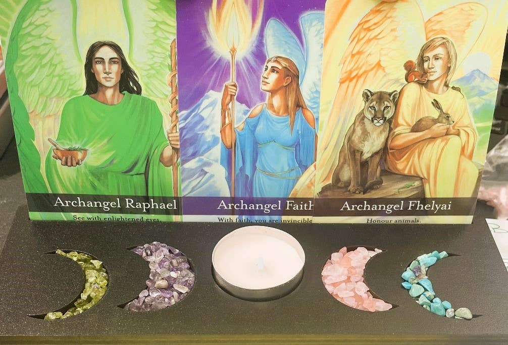 Tarot Card Holder Moon Phases