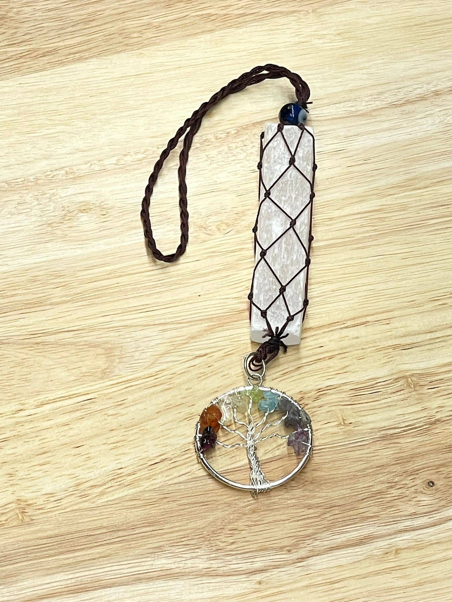 Selenite Sun Catcher Tree