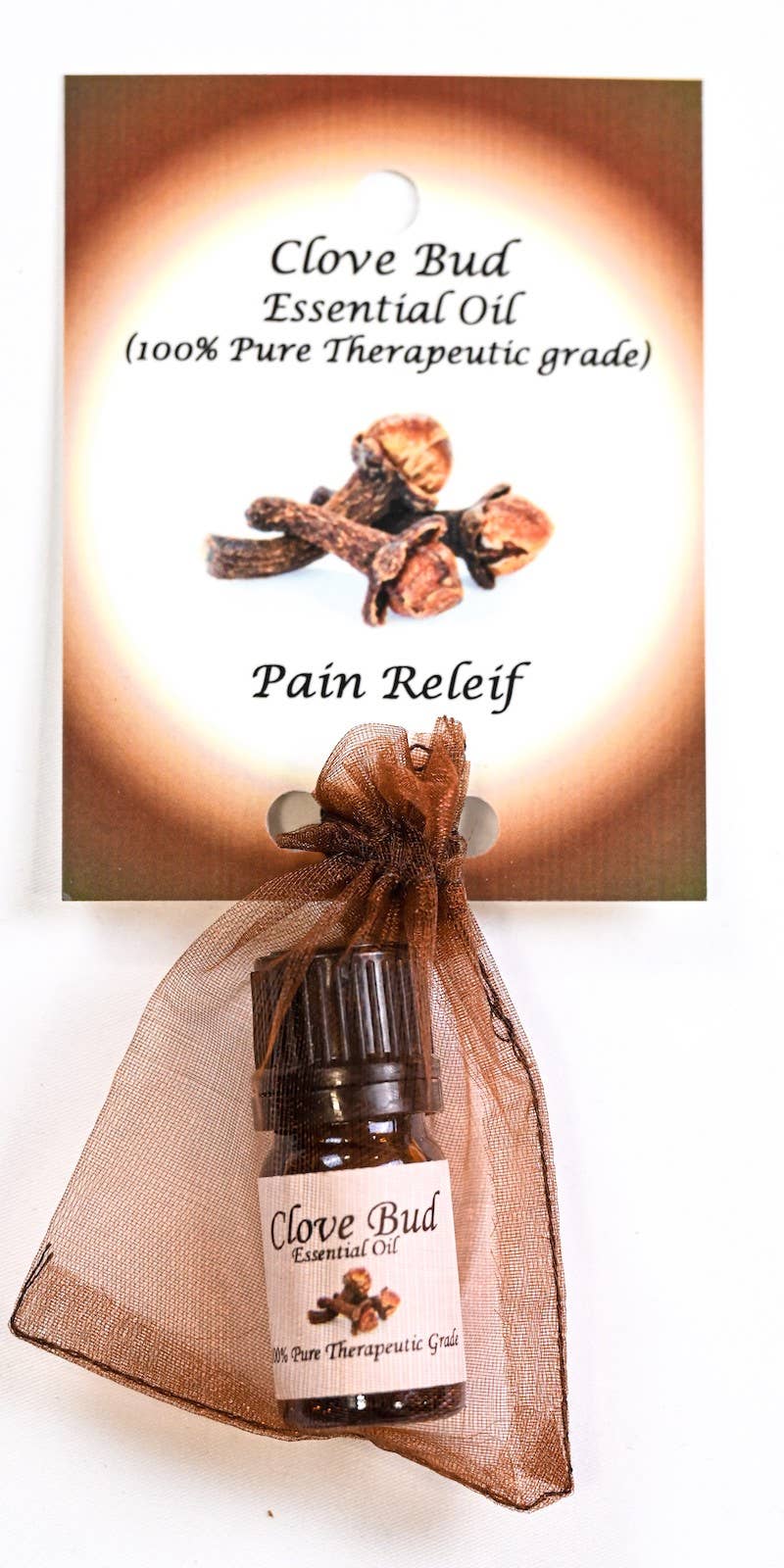 Clove Bud Essential Oil with Beautiful Diffuser Flower (100%)