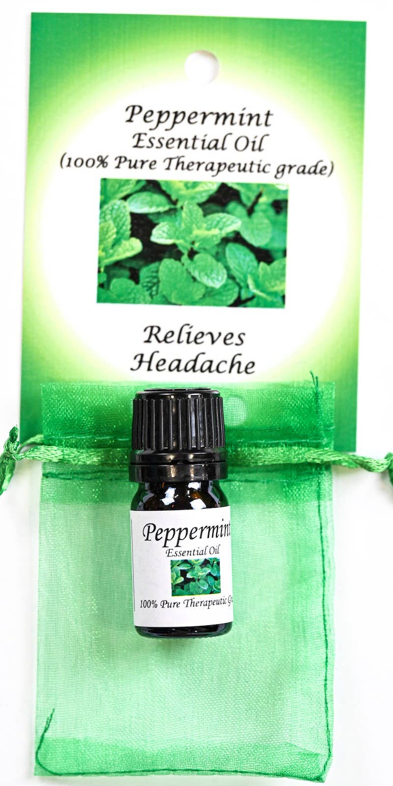 Peppermint Essential Oil with Beautiful Diffuser Flower 5ml