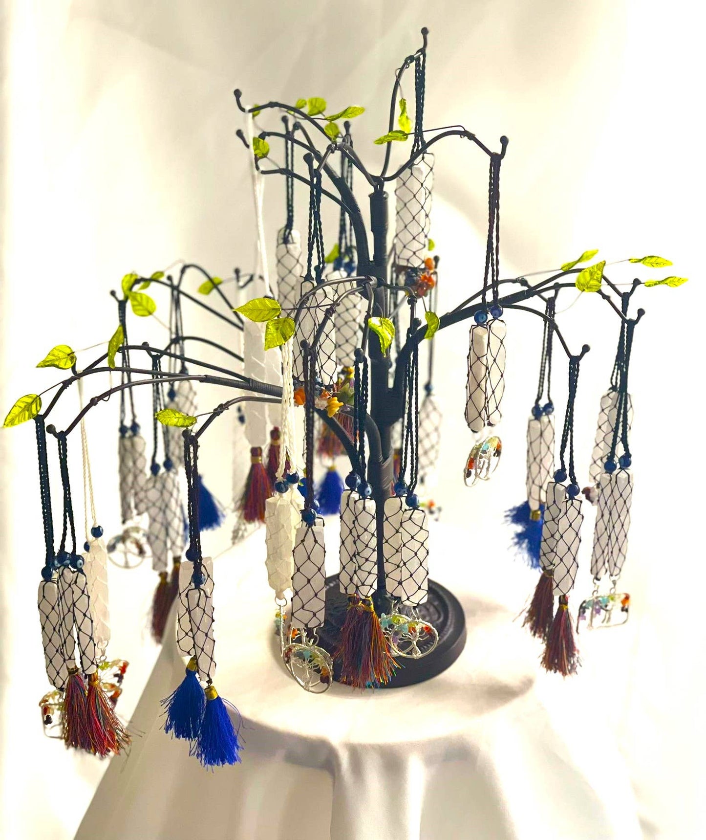 Selenite Sun Catcher Tree