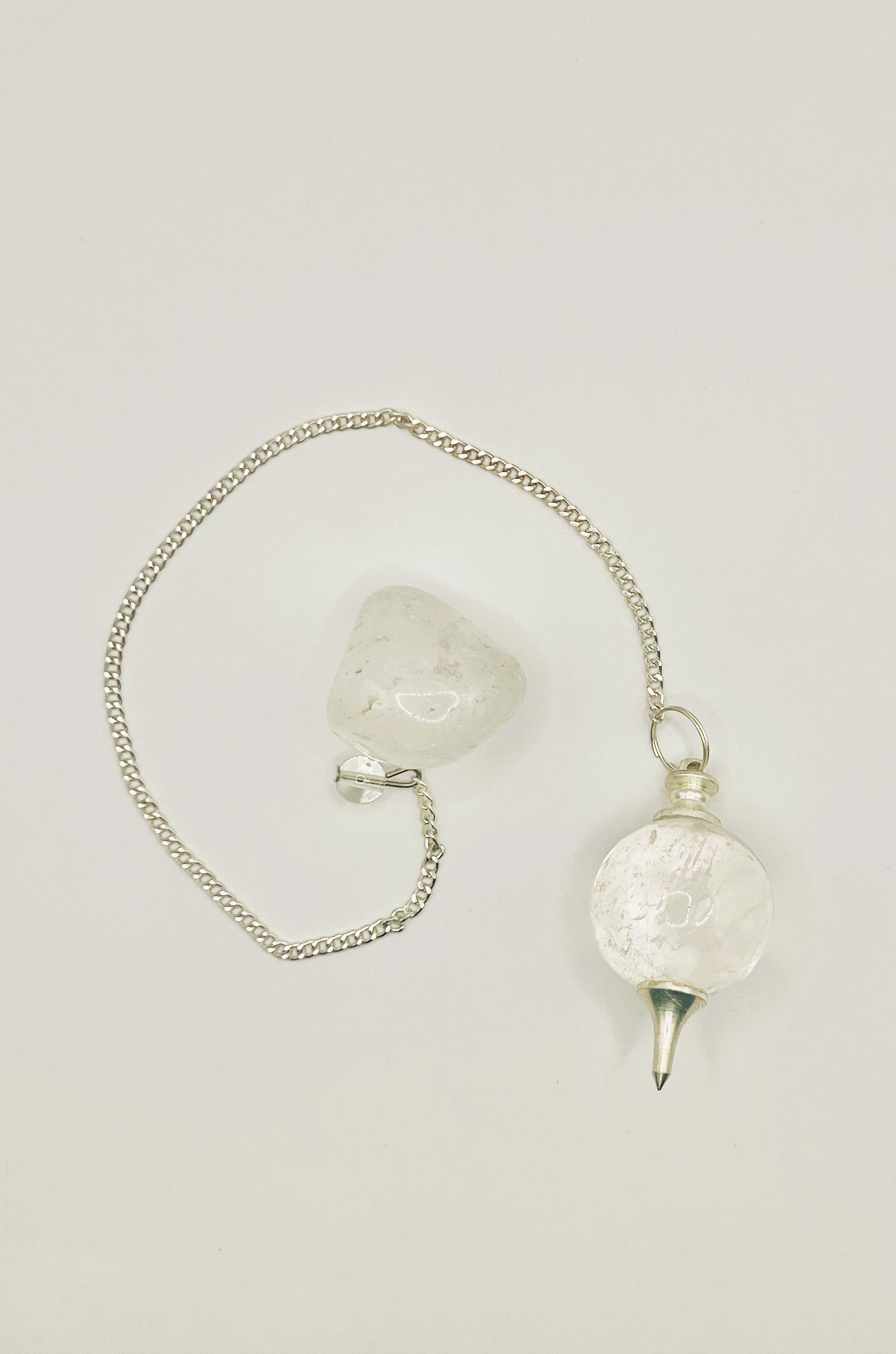 Clear Quartz Pendulum