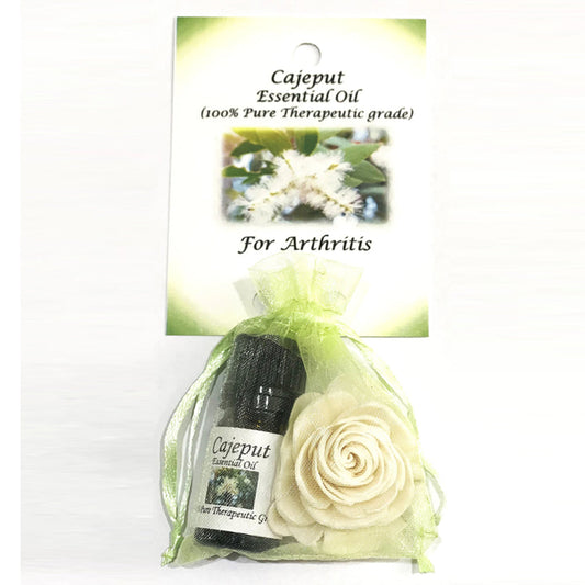 Cajeput Essential Oil with Beautiful Diffuser Flower 5ML