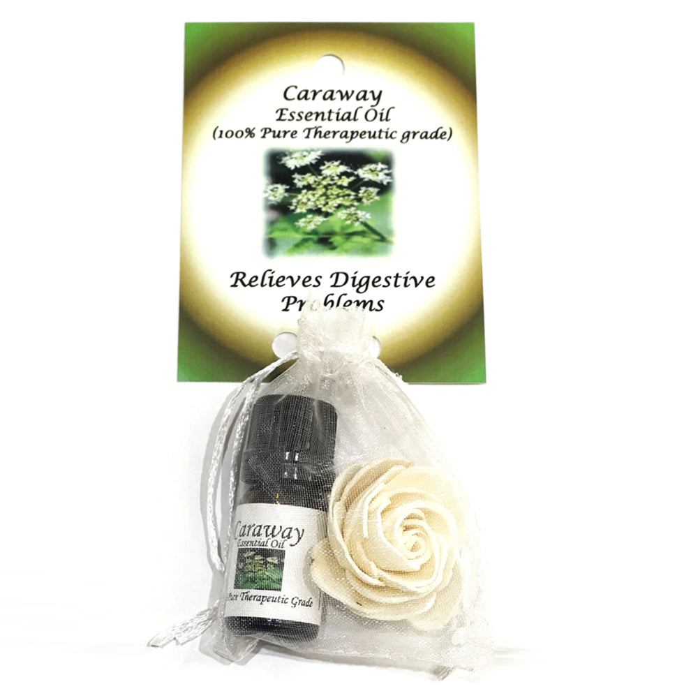 Caraway Essential Oil with Beautiful Diffuser Flower 5ML