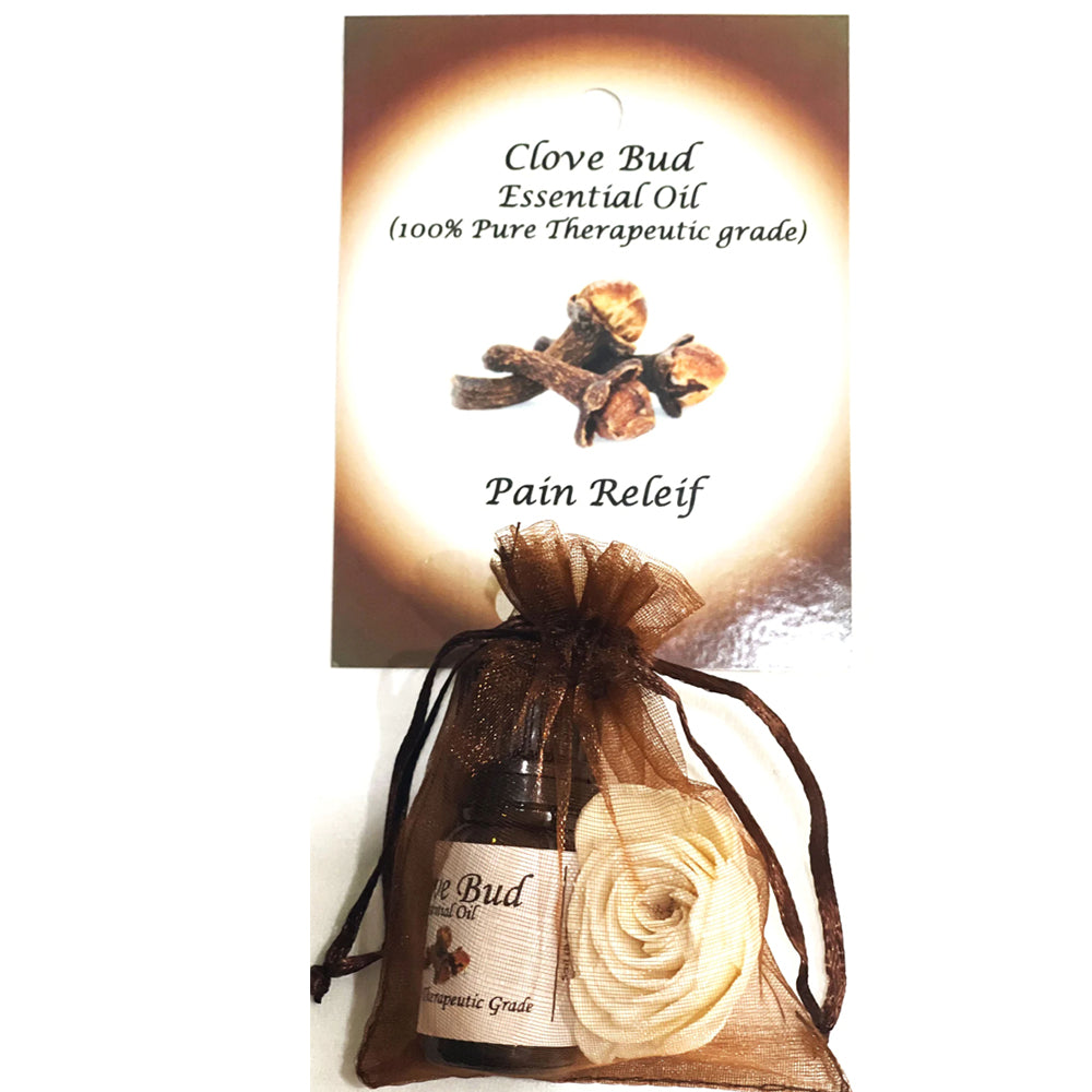 Clove Bud Essential Oil with Beautiful Diffuser Flower (100%)
