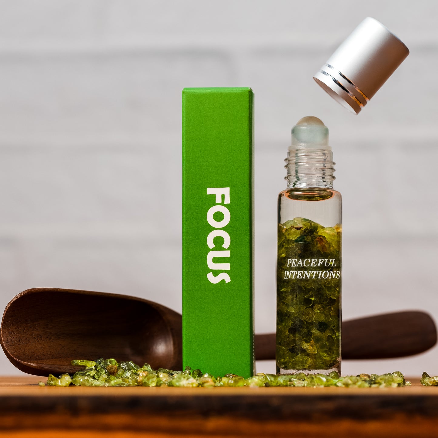 Essential Oil Blend Crystal Roll On Bottles