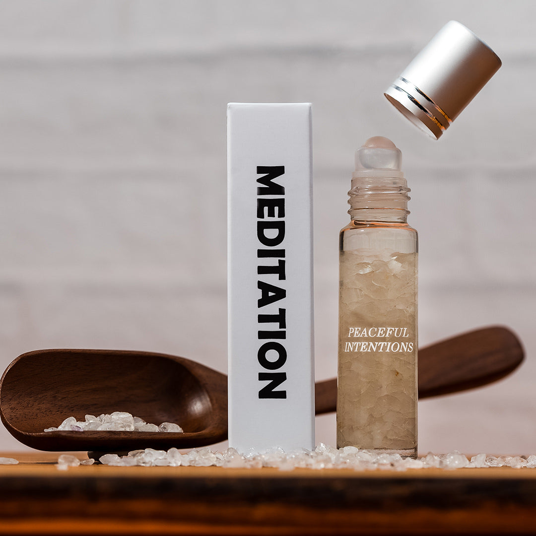 Essential Oil Blend Crystal Roll On Bottles