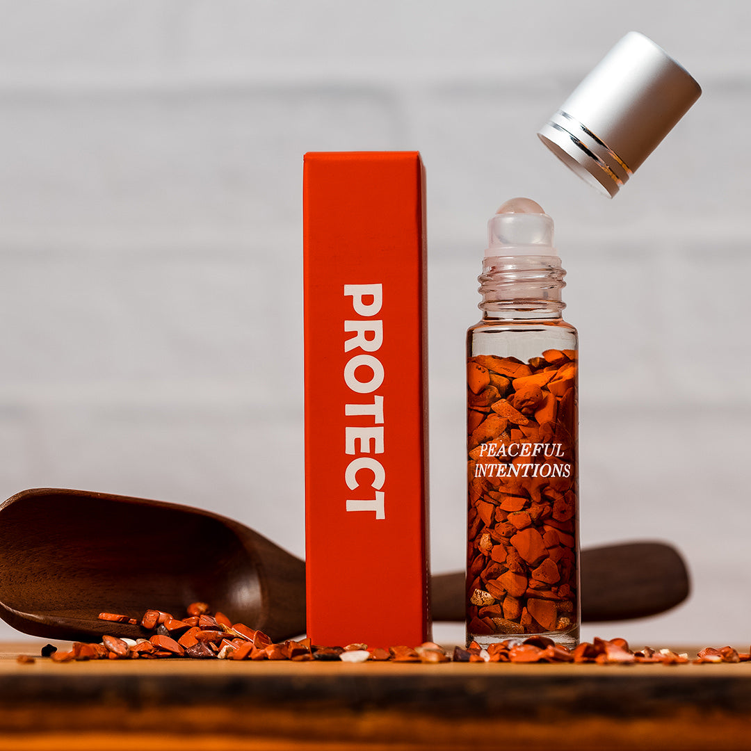 Essential Oil Blend Crystal Roll On Bottles