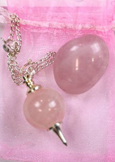 Rose Quartz Pendulum