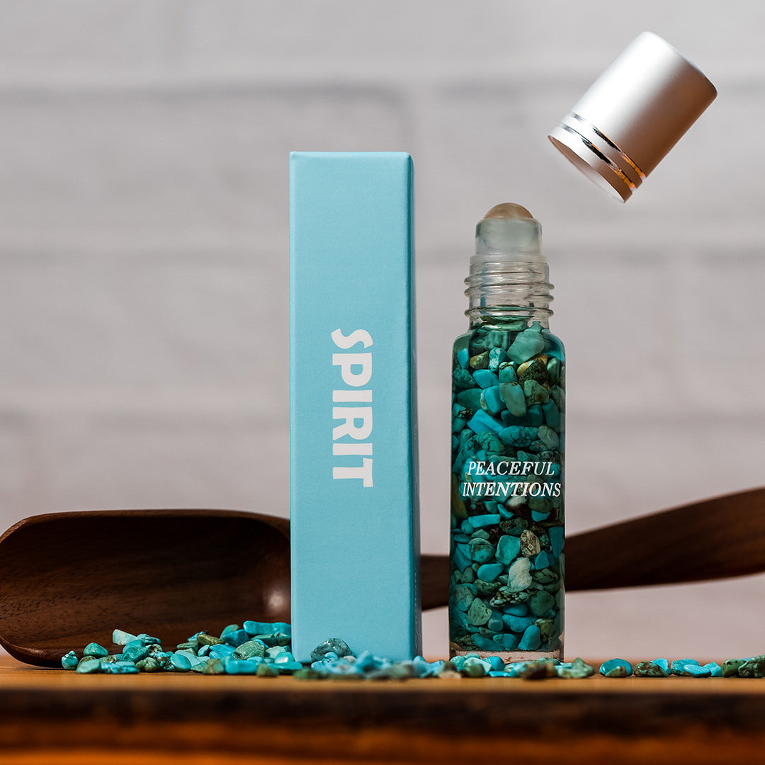 Essential Oil Blend Crystal Roll On Bottles