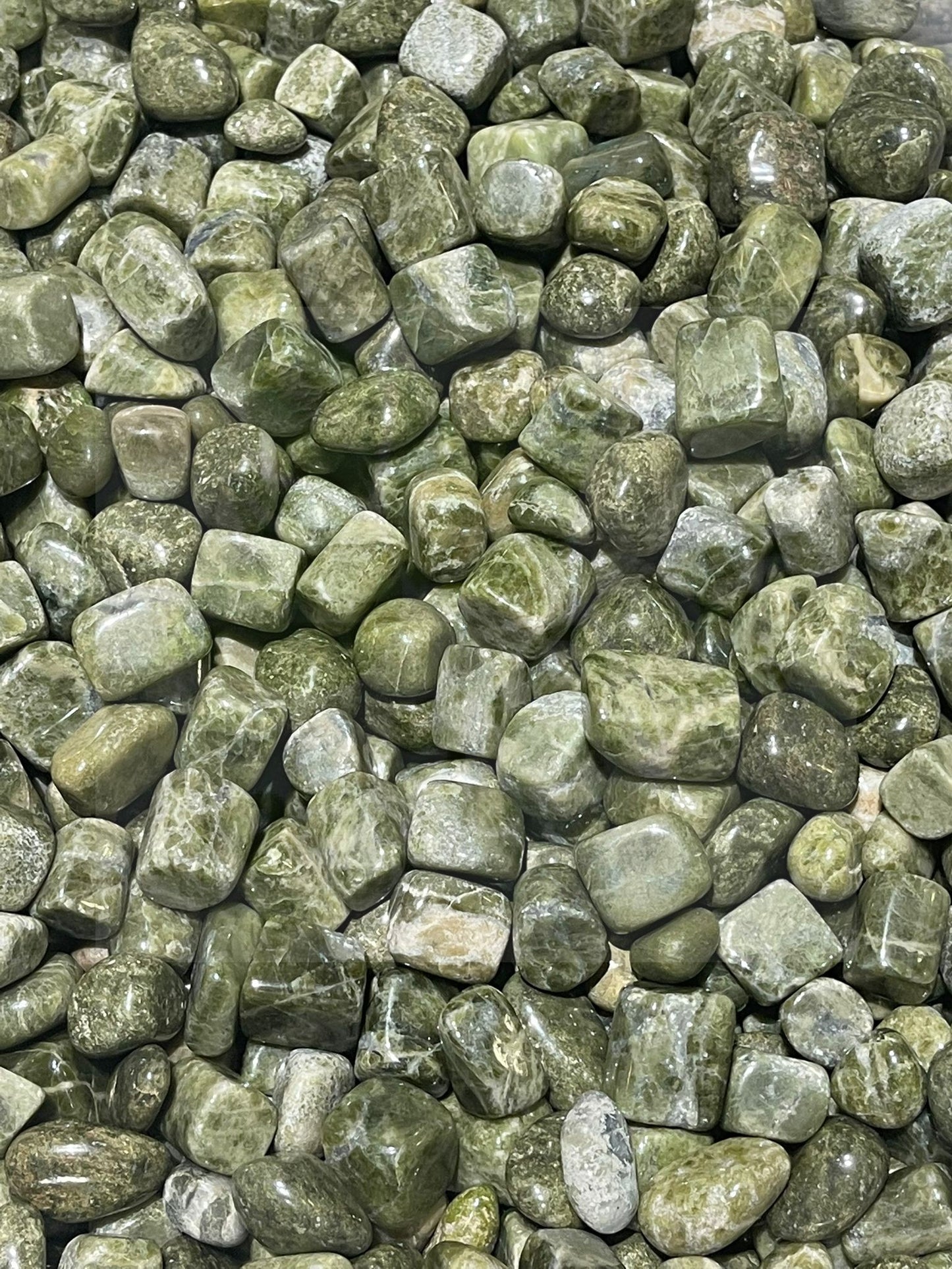 Natural Vessonite Tumbled Stone - 1Lb