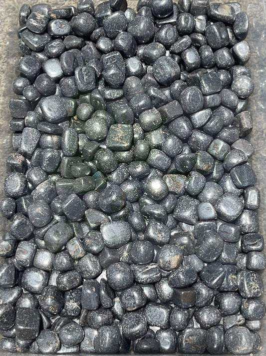 Natural Hematite Tumbled Stone - 1 Lb