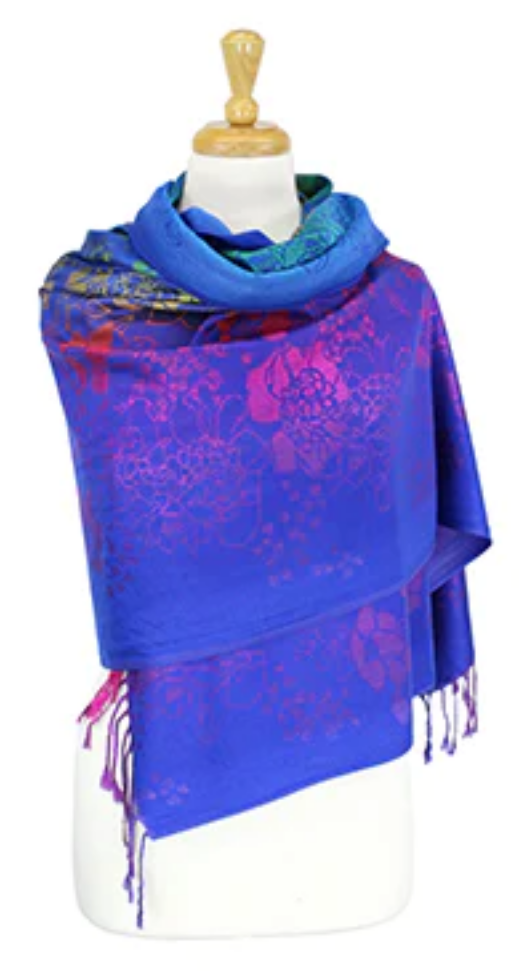 Chakra Pashminas Color (Flower)