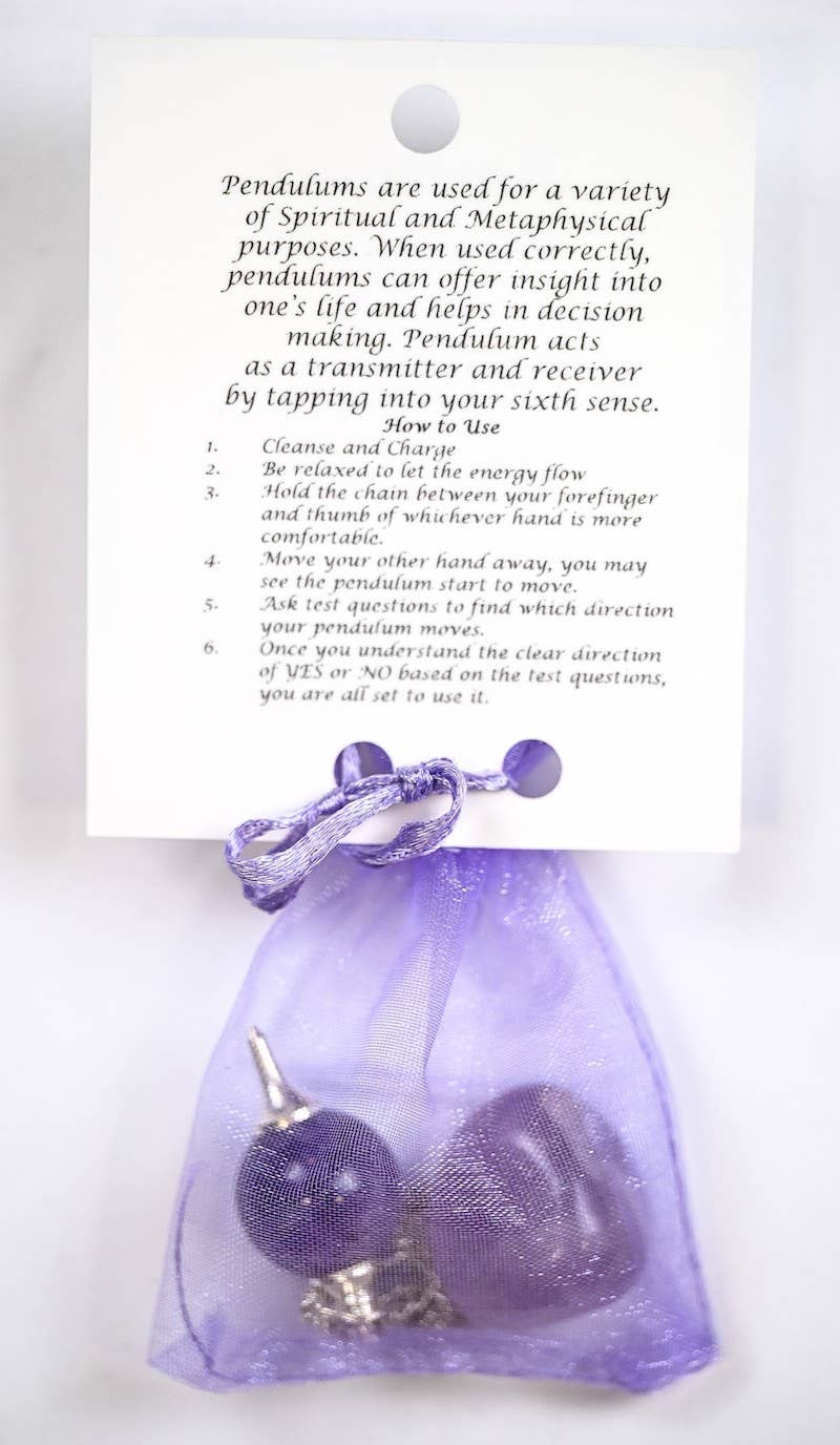 Amethyst Pendulum