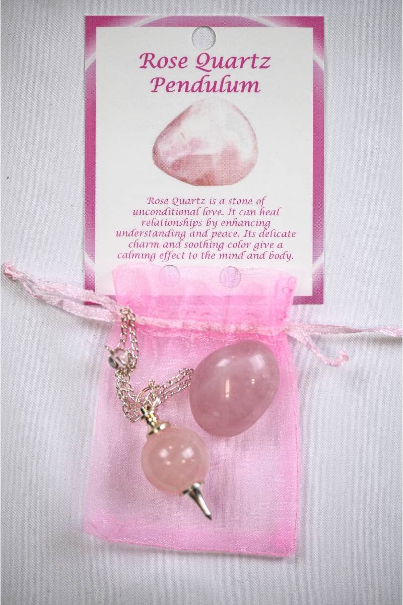 Rose Quartz Pendulum