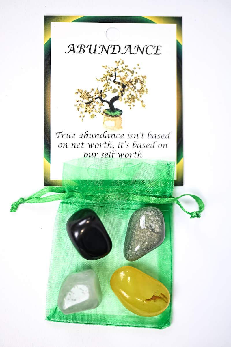 Abundance - Crystal Healing Bag