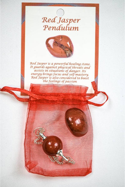 Red Jasper Pendulum