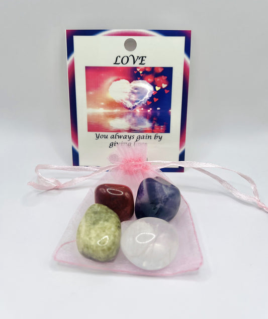 Love  -  Crystal Healing Bag