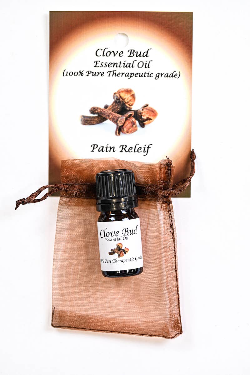 Clove Bud Essential Oil with Beautiful Diffuser Flower (100%)