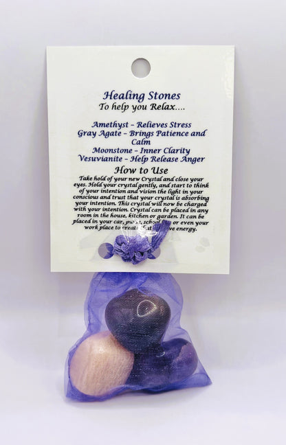 Relaxation -  Crystal Healing Bag