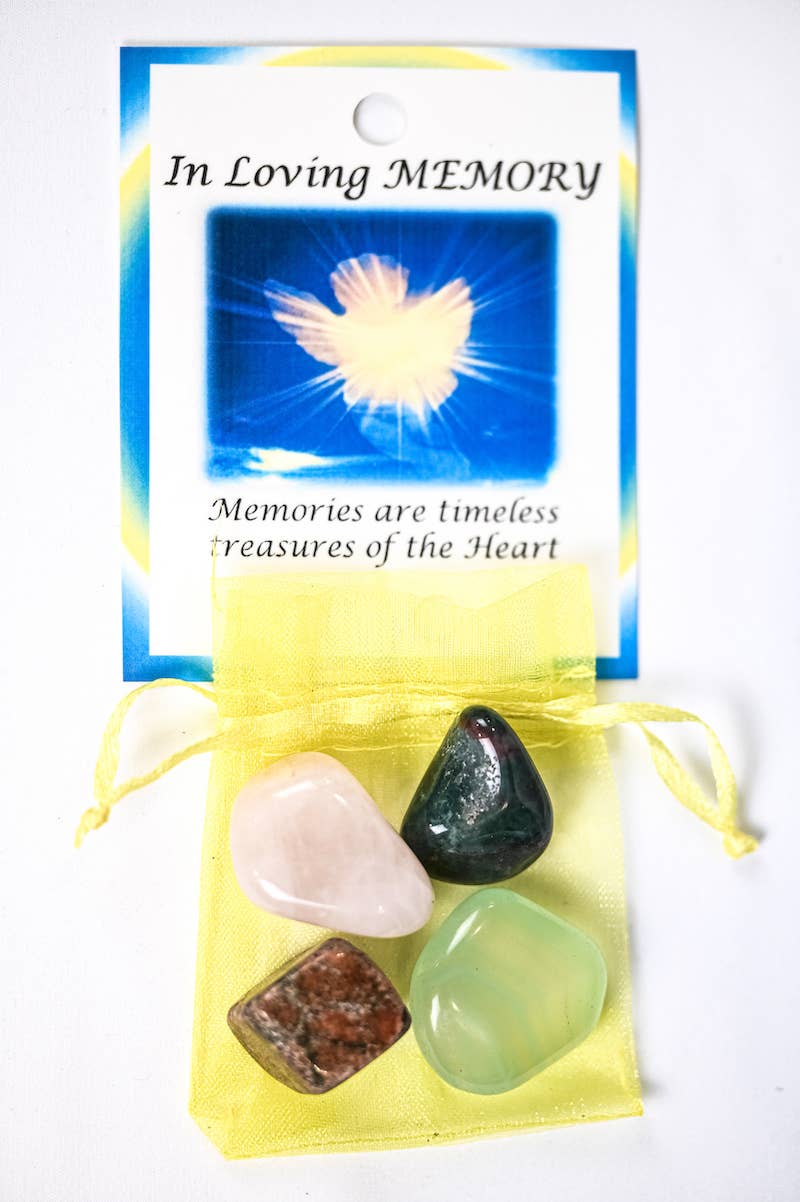 In Memory -  Crystal Healing Bag