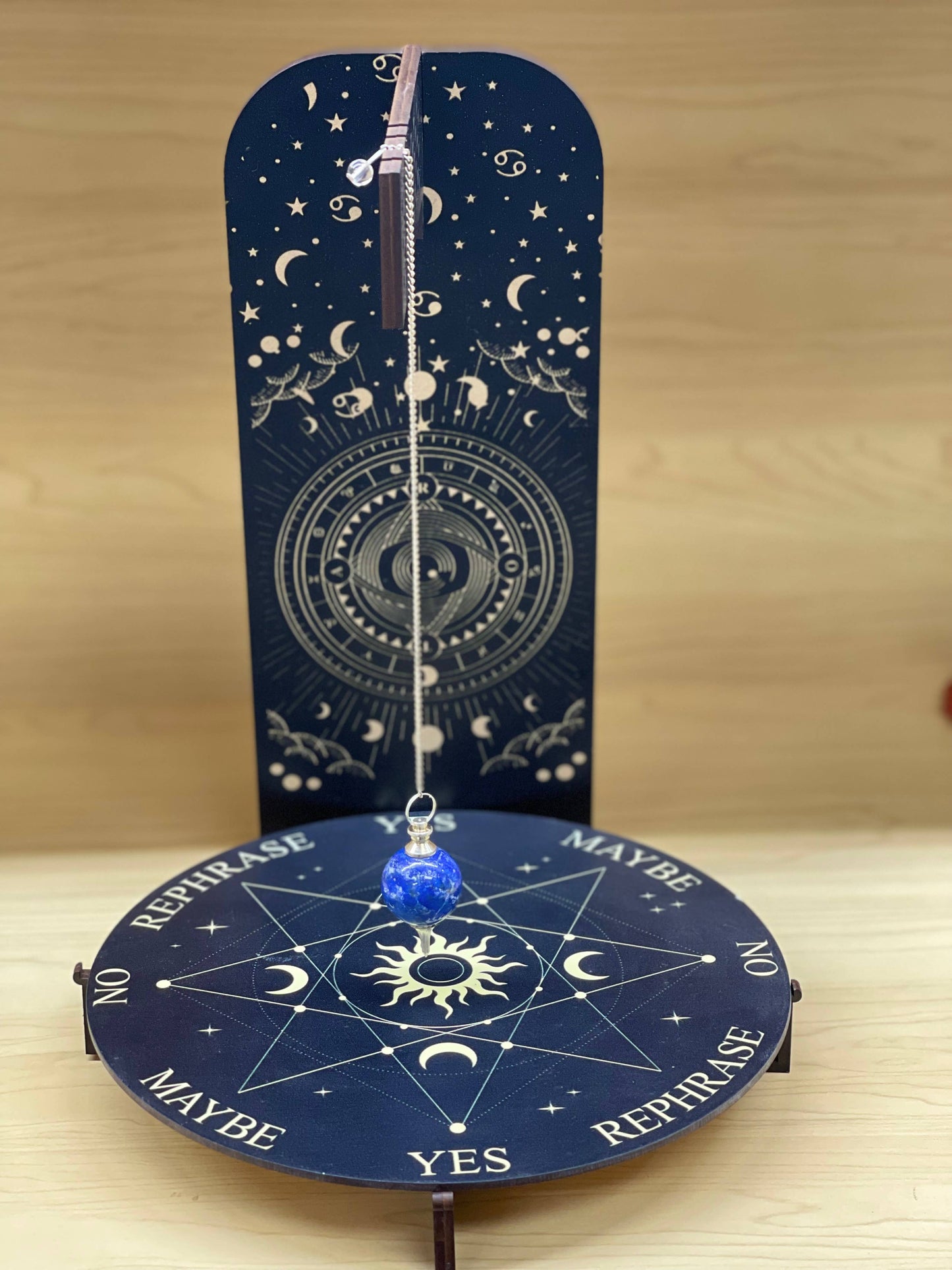Pendulum Holder Astrology Taro Wheel