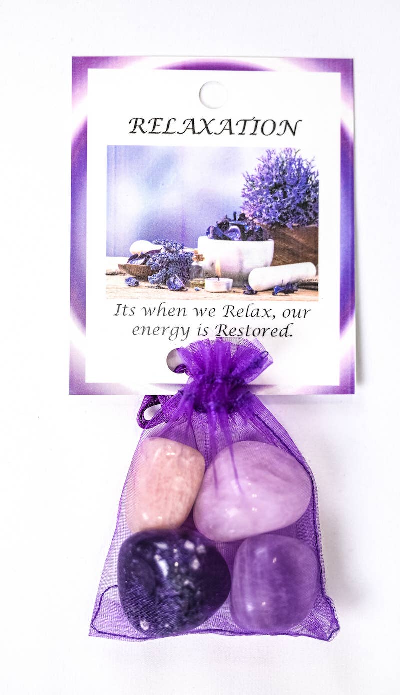 Relaxation -  Crystal Healing Bag