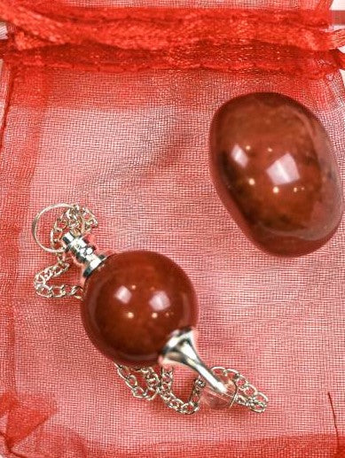 Red Jasper Pendulum