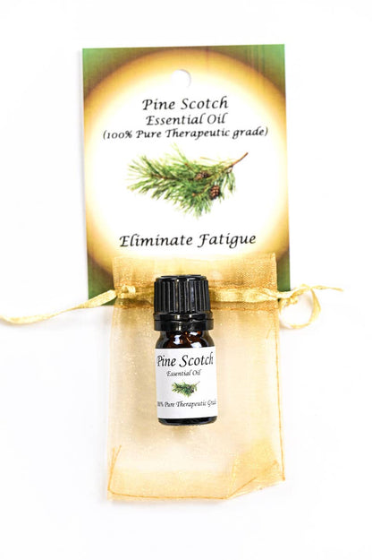 Pine Scotch Essential Oil with Beautiful Diffuser Flower 5ml