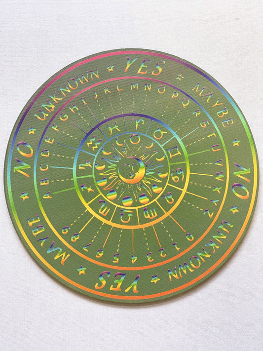 Pendulum Board (Zodiac & Pentagram)